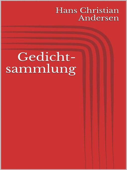 Title details for Gedichtsammlung by Hans Christian Andersen - Available